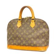 Pre-owned Fabric louis-vuitton-bags Louis Vuitton Vintage , Brown , Da...