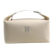 Pre-owned Fabric handbags Hermès Vintage , Beige , Dames