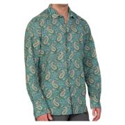 Paisley Shirt voor Mannen MC2 Saint Barth , Multicolor , Heren