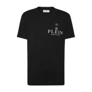 Heren Casual T-Shirt Philipp Plein , Black , Heren