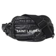 Pre-owned Nylon crossbody-bags Yves Saint Laurent Vintage , Black , Da...