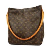 Pre-owned Fabric louis-vuitton-bags Louis Vuitton Vintage , Brown , Da...