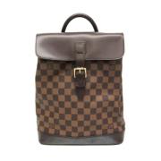 Pre-owned Canvas louis-vuitton-bags Louis Vuitton Vintage , Brown , Da...