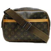 Pre-owned Fabric louis-vuitton-bags Louis Vuitton Vintage , Brown , Da...