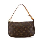 Pre-owned Fabric louis-vuitton-bags Louis Vuitton Vintage , Brown , Da...