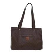 Pre-owned Leather celine-bags Celine Vintage , Brown , Dames