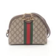 Pre-owned Leather gucci-bags Gucci Vintage , Beige , Dames