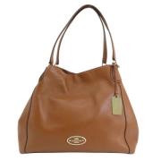 Pre-owned Leather totes Coach Pre-owned , Brown , Dames