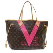 Pre-owned Canvas shoulder-bags Louis Vuitton Vintage , Black , Dames