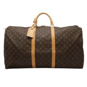 Pre-owned Fabric louis-vuitton-bags Louis Vuitton Vintage , Brown , Da...