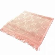 Pre-owned Silk scarves Gucci Vintage , Pink , Dames