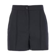 Zwarte Singapore Shorts Pinko , Black , Dames