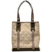 Pre-owned Canvas totes Salvatore Ferragamo Pre-owned , Beige , Dames