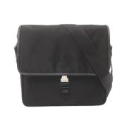 Pre-owned Leather prada-bags Prada Vintage , Black , Dames