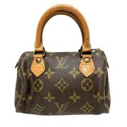 Pre-owned Fabric louis-vuitton-bags Louis Vuitton Vintage , Brown , Da...