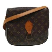 Pre-owned Canvas louis-vuitton-bags Louis Vuitton Vintage , Brown , Da...