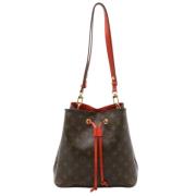 Pre-owned Leather louis-vuitton-bags Louis Vuitton Vintage , Brown , D...