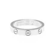 Pre-owned White Gold rings Cartier Vintage , Gray , Dames