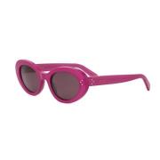 Elegante zonnebril voor stijlvolle look Celine , Purple , Unisex