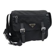 Pre-owned Nylon prada-bags Prada Vintage , Black , Dames