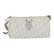 Pre-owned Leather dior-bags Dior Vintage , Gray , Dames