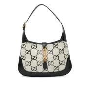 Pre-owned Leather crossbody-bags Gucci Vintage , White , Dames