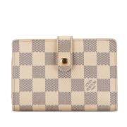 Pre-owned Plastic wallets Louis Vuitton Vintage , White , Dames