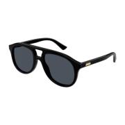 Stijlvolle zonnebril voor jouw look Gucci , Black , Unisex