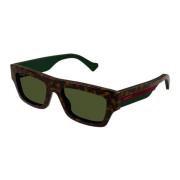 Stijlvolle zonnebril voor elke look Gucci , Brown , Unisex