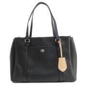 Pre-owned Leather totes Coach Pre-owned , Black , Dames