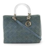 Pre-owned Denim dior-bags Dior Vintage , Blue , Dames