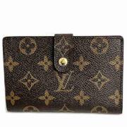 Pre-owned Fabric wallets Louis Vuitton Vintage , Brown , Dames