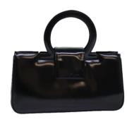 Pre-owned Fabric handbags Salvatore Ferragamo Pre-owned , Black , Dame...