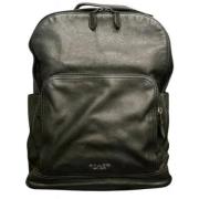 Pre-owned Leather backpacks Coach Pre-owned , Black , Dames