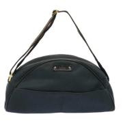 Pre-owned Canvas handbags Gucci Vintage , Blue , Dames