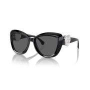 Elegante zonnebril voor jouw stijl Chanel , Black , Unisex