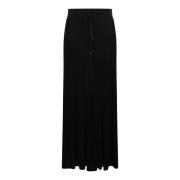 Philosophy Hosiery Maxi Rok Helmut Lang , Black , Dames