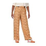 Wijde Drapey Pyjamabroek Scotch & Soda , Orange , Dames