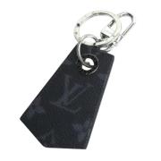 Pre-owned Fabric key-holders Louis Vuitton Vintage , Black , Heren