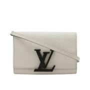 Pre-owned Leather louis-vuitton-bags Louis Vuitton Vintage , White , D...