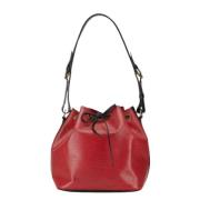 Pre-owned Leather shoulder-bags Louis Vuitton Vintage , Red , Dames