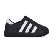 Core Black Slip-On Lage Schoen Adidas , Black , Heren