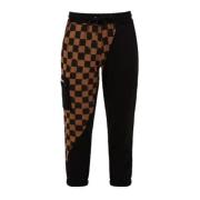 Sportieve Broek Bruin Zwart Grafisch Katoen Sprayground , Black , Here...