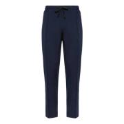 Interlock Coulisse Broek Boggi Milano , Blue , Heren