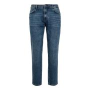 Stretch Denim Jeans Boggi Milano , Blue , Heren