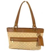 Pre-owned Fabric louis-vuitton-bags Louis Vuitton Vintage , Beige , Da...