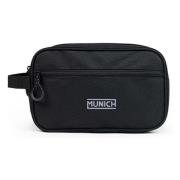 Toiletry Double Toilettas Munich , Black , Unisex