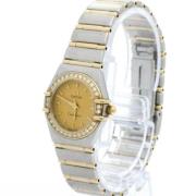 Pre-owned Stainless Steel watches Omega Vintage , Yellow , Dames