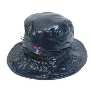 Pre-owned Nylon hats Louis Vuitton Vintage , Black , Heren