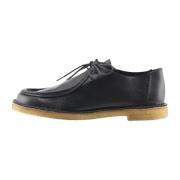 Klassieke leren veterschoenen Nature Footwear , Black , Heren